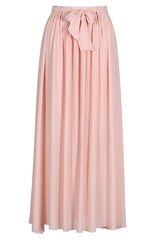 Butterfly Knot Maxi Skirt 