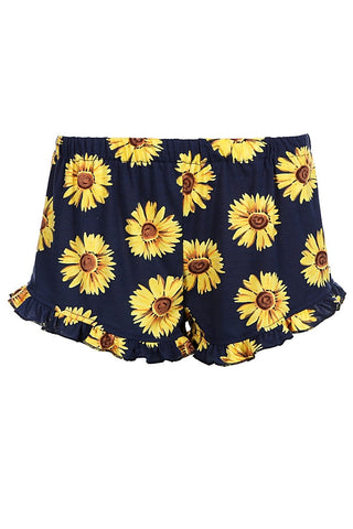 Crazy Sunflowers Shorts