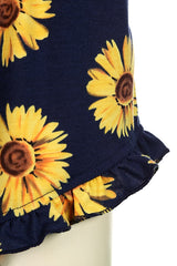 Crazy Sunflowers Shorts